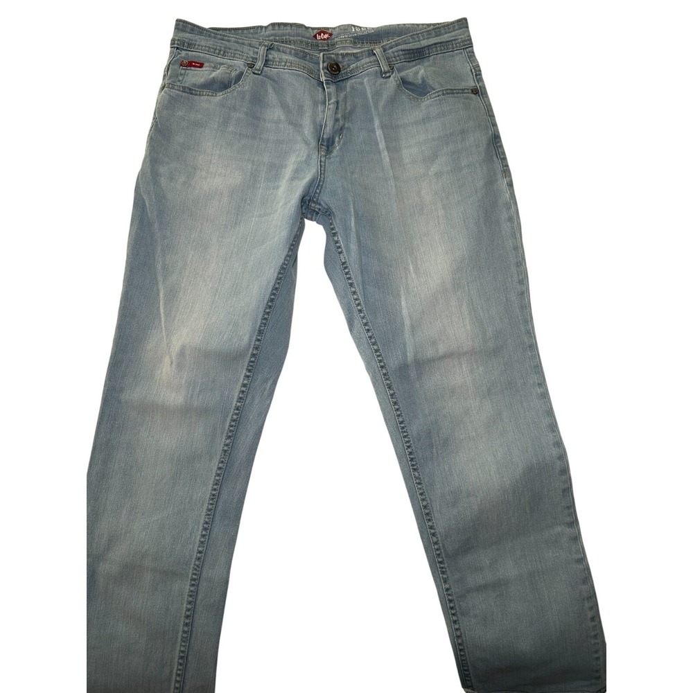 Lee Cooper 1908‎ Authentic Light Wash Classic Fit Jeans Mens 34 Straight  Denim